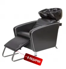 Парикмахерская мойка МД-123 с кантом, без регулировки ножной части