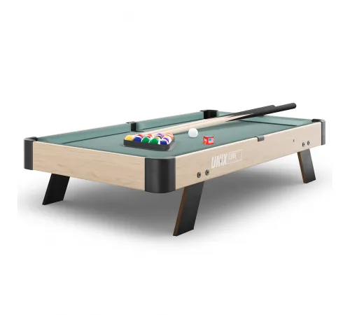 Игровой стол UNIX Line Мини Бильярд настольный (88х47 cм) Wood