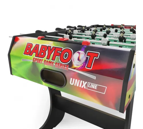 Игровой стол складной UNIX Line Футбол - Кикер (122х61 cм) Color