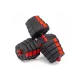 Гантели гексагональные разборные с грифом, 30 кг. (2 шт. х 15 кг.) VictoryFit VF-DН300