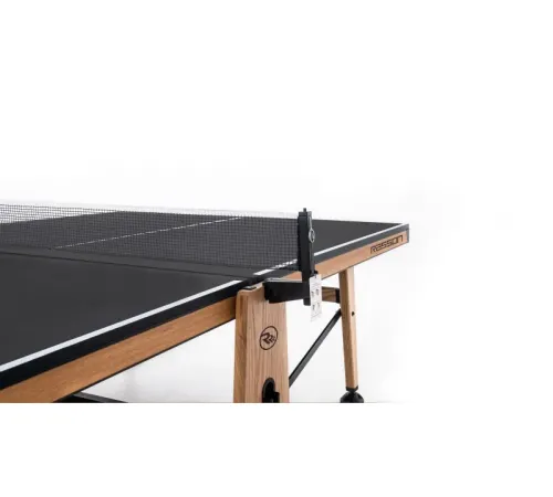 Теннисный стол складной для помещений "RASSON PREMIUM T01 Indoor" (274 х 152,5 х 76 см, натуральный дуб) с сеткой