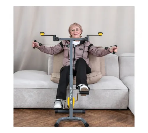 Велотренажер двойной DFC B810Y dual bike