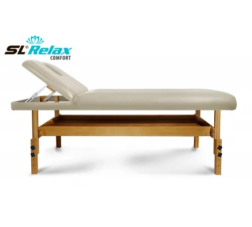 Массажный стол Relax Comfort бежевая кожа (№4)